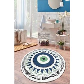Chilai Home Occhio 140x140 cm Banyo Halısı