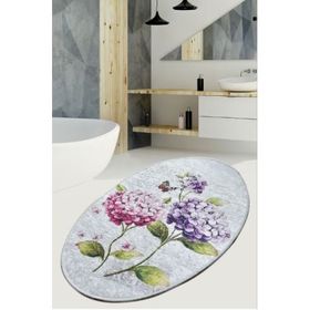 Chilai Home Ortanca Oval Djt Dekoratif Halı