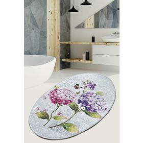 Chilai Home Ortanca Oval Djt Dekoratif Halı