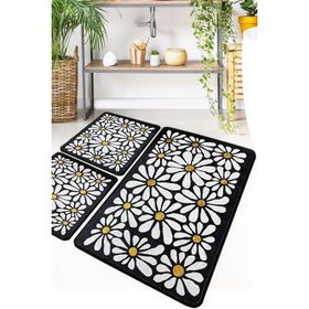 Chilai Home Pagallo 3'lü Set Djt Banyo Halısı