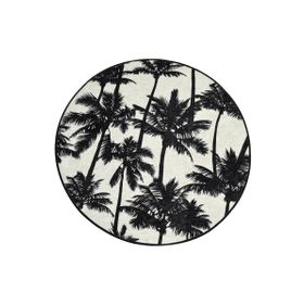 Chilai Home Palm Djt Çap 100 cm Banyo Halısı