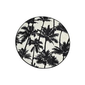 Chilai Home Palm Djt Çap 100 cm Banyo Halısı