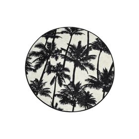 Chilai Home Palm Djt Çap 100 cm Banyo Halısı
