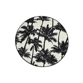 Chilai Home Palm Djt Çap 100 cm Banyo Halısı
