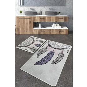 Chilai Home Parast Djt 2'li Set Banyo Halısı