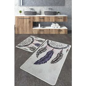 Chilai Home Parast Djt 2'li Set Banyo Halısı