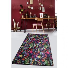 Chilai Home Pictura Siyah Djt 80x200 cm Dekoratif Halı