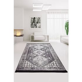 Chilai Home Rondine Siyah Djt 140x190 cm Dekoratif Halı