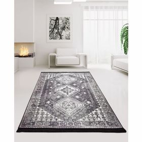 Chilai Home Rondine Siyah Djt 140x190 cm Salon Halı