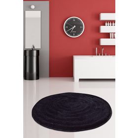 Chilai Home Round Siyah Banyo Paspası