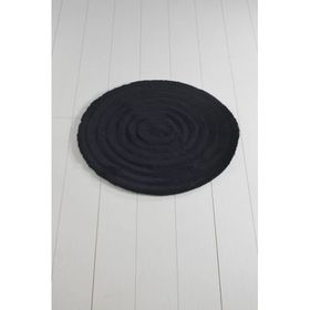 Chilai Home Round Siyah Banyo Paspası