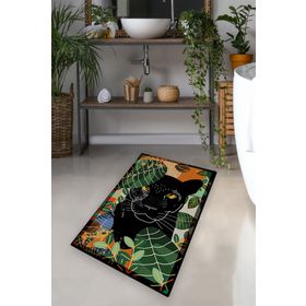Chilai Home Schwarz Djt 70x120 cm Banyo Halısı