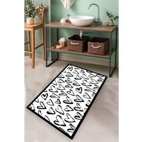 Chilai Home Small Heart Djt 70x120 cm Banyo Halısı