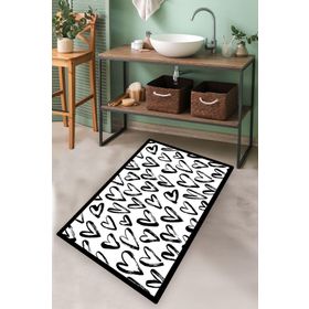 Chilai Home Small Heart Djt 70x120 cm Banyo Halısı