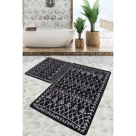 Chilai Home Soho Djt 2'li Set Banyo Paspası Kaymaz Tabanlı Banyo Halısı Klozet Takımı