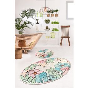 Chilai Home Sprıng Djt 2'li Set Banyo Halısı Klozet Takımı