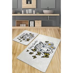 Chilai Home Stay Gentle Djt 2'li Set Banyo Halısı