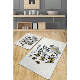 Chilai Home Stay Gentle Djt 2'li Set Banyo Halısı