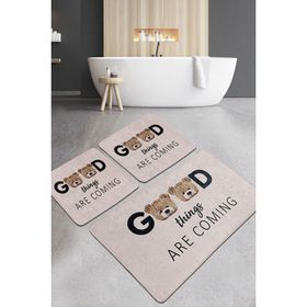 Chilai Home Things Djt 3'lü Set Banyo Halısı