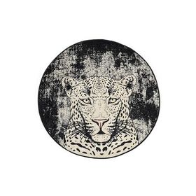 Chilai Home Tiger Djt Çap 100 cm Banyo Halısı