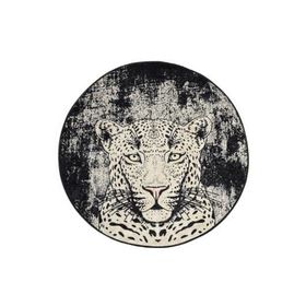 Chilai Home Tiger Djt Çap 100 cm Banyo Halısı