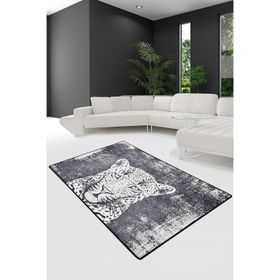 Chilai Home Tiger Siyah Djt 140x190 cm Dekoratif Halı