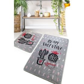 Chilai Home Valentine Djt 2'li Set Banyo Halısı