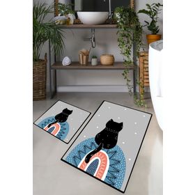 Chilai Home Waiten Djt 2'li Set Banyo Halısı