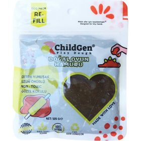 ChildGen 125 gr Kartuş Kahverengi Doğal Oyun Hamuru