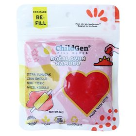 ChildGen 125 gr Kartuş Kırmızı Doğal Oyun Hamuru