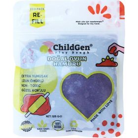 ChildGen 125 gr Kartuş Mor Doğal Oyun Hamuru