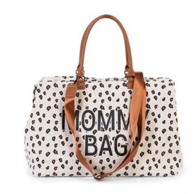 Childhome Mommy Bag Kanvas Leopard Anne-Bebek Bakım Çantası