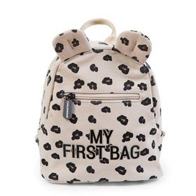 Childhome My First Bag Canvas Leopar Çanta