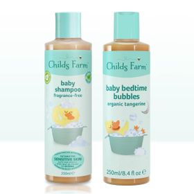 Childs Farm 250 ml 2 Adet Parfüm İçermeyen Bebek Şampuanı Ve Banyo Köpüğü