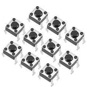 China 10 Adet 4 Pin 6x6x5 mm Push Buton
