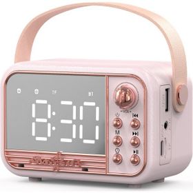 Chinese Purchaser Retro Bluetooth Çalar Saat Ayna Küçük Hoparlör