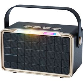 Chinese Purchaser Yeni Bluetooth Hoparlör Retro Siyah Mini Plug-In Kart Radyo