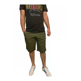 Chino 21706-03 Erkek Haki Şort