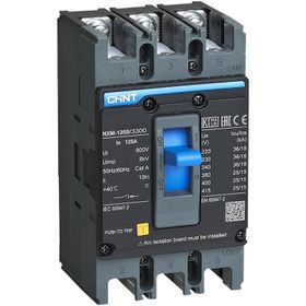 Chint 131363 NXM-125S/3300 3x125 Amper 25 kA Sabit Kompakt Şalter