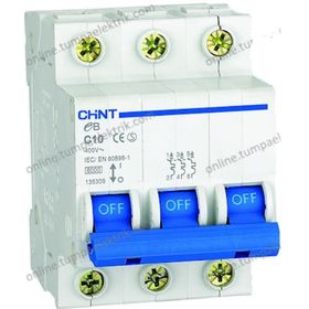 Chint 186502 16A 3 Kutup C Tip 4.5 kA Otomatik Sigorta