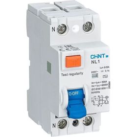 Chint 200220 NL1 Serisi AC Tipi 2x63 Amper 6 kA 300 mA Kaçak Akım Rölesi