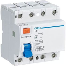 Chint 200758 Nl1 Serisi Ac Tipi 4x100 Amper 6 kA 300MA Kaçak Akım Rölesi