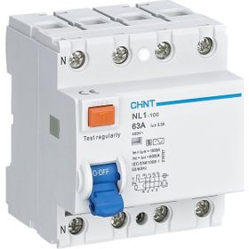 Chint 200760 4x80A 300mA AC 6kA Kaçak Akım Koruma Anahtarları