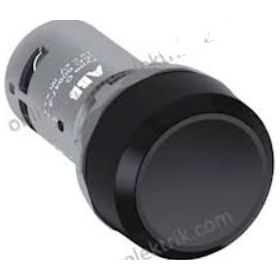 Chint 574092 Siyah 1NK 40 mm Mantar Yaylı Buton