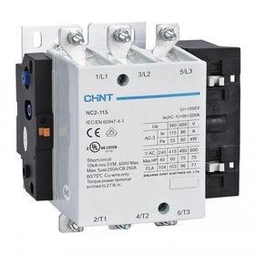 Chint 671433 NC2-115M 55kW 115A 220V AC Kontaktör