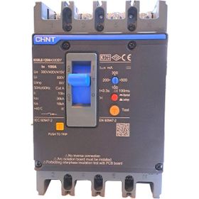 Chint NXMLE-125H/4300BY 4P 100A 36KA Bobinli Kompakt Şalter