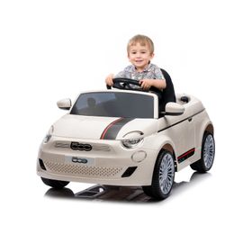 Chipolino Fiat 500 Beyaz Uzaktan Kumandalı Akülü Araba