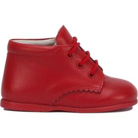 Chiquitin KCH1194 Kırmızı İlk Adım Unisex Çocuk Deri Ayakkabı