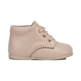 Chiquitin KCH1194 Krem İlk Adım Unisex Çocuk Deri Ayakkabı