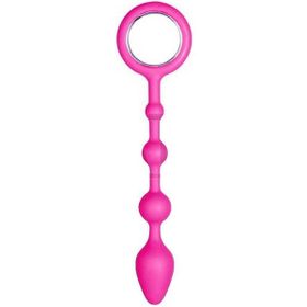 Chisa Novelties 18 cm Choke Medikal Pembe Silikon Anal Top